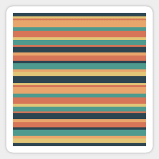 Sunbaked Stripes Sticker